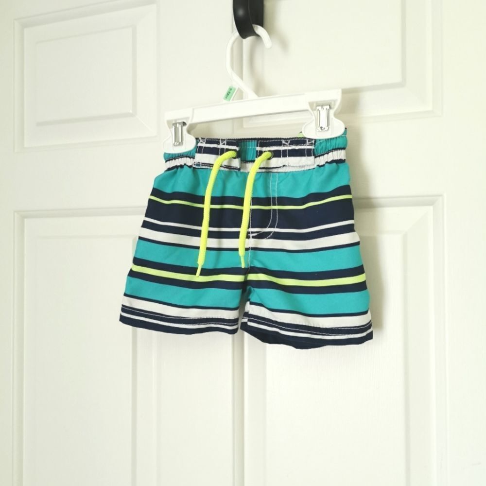 3/$15 Carter's swim trunks size 9 m